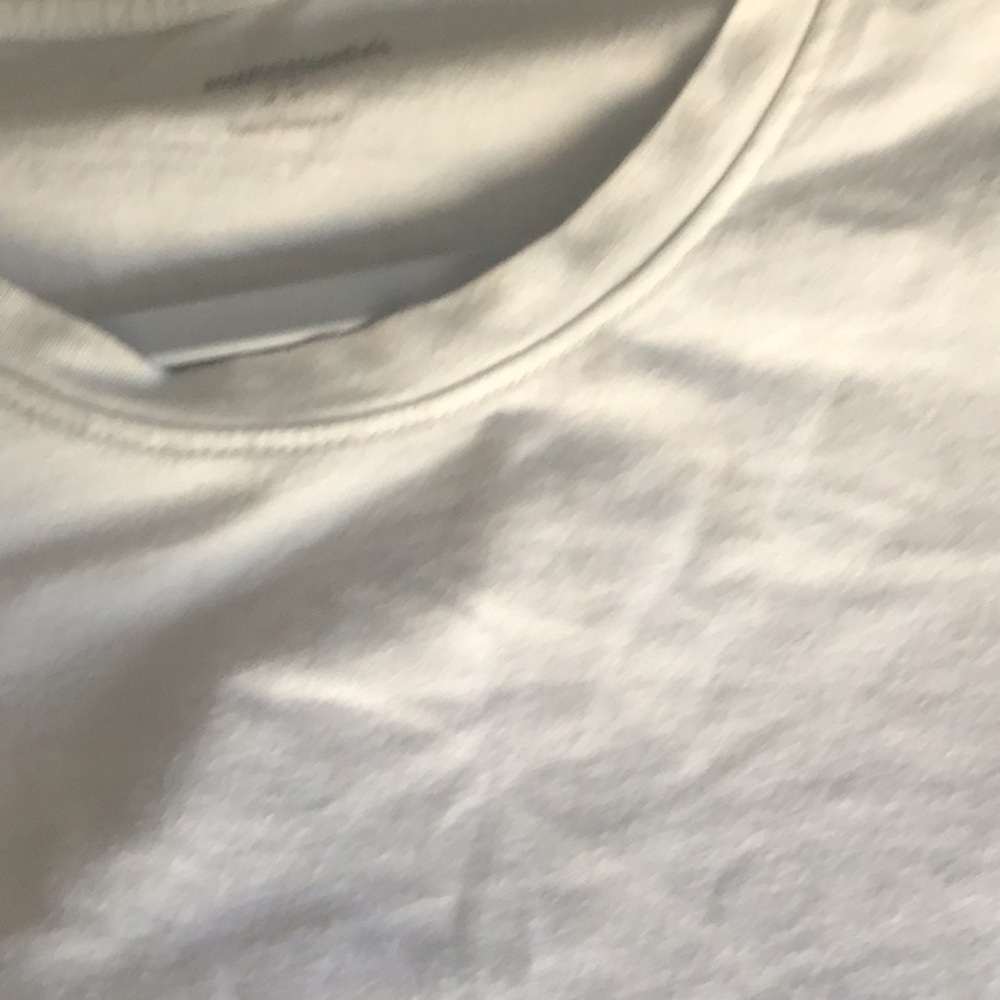 Basic white crew tee - Picture 5 of 5